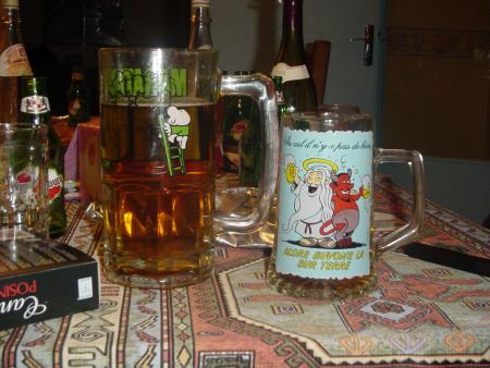 nos verre à l'epoke ou il été plein